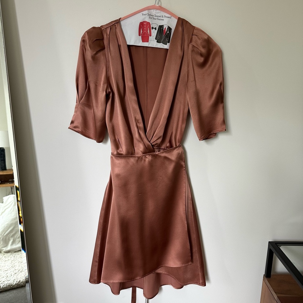 Reformation Silk Dress